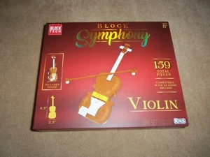 NEW, Block SYMPHONY VIOLIN Building Block Set 159 Pieces - Picture 1 of 2