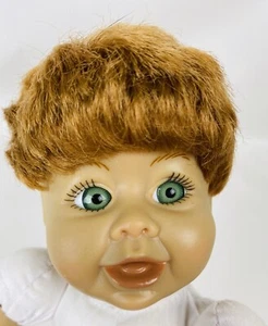 Syndee's Crafts 10" BABY DOLL Auburn Rooted Hair Green Eyes Parts Vintage - Picture 1 of 7
