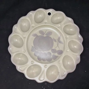Vintage Teufel Eier Platte Ostern Halter Servicetablett Schale Eier Aufbewahrung - Bild 1 von 7