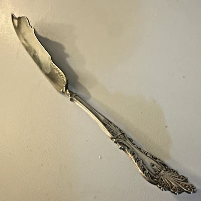 Rogers & Hamilton 1896 Silverplate Butter / Serving  Knife Rococo Style Raphael - Image 1 of 4