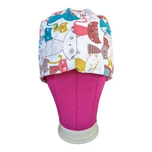 Scrub Cap, Scrub Hat, Surgery Caps, Cat Surgical Hat, Doctor Or Nurse - Picture 1 of 5