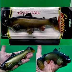 Castaic Stiefelschwanzkarpfen 8" 4,8 Unzen großer Stiefelschwanz weicher Kunststoff Badeanzug Big Boy - Bild 1 von 14