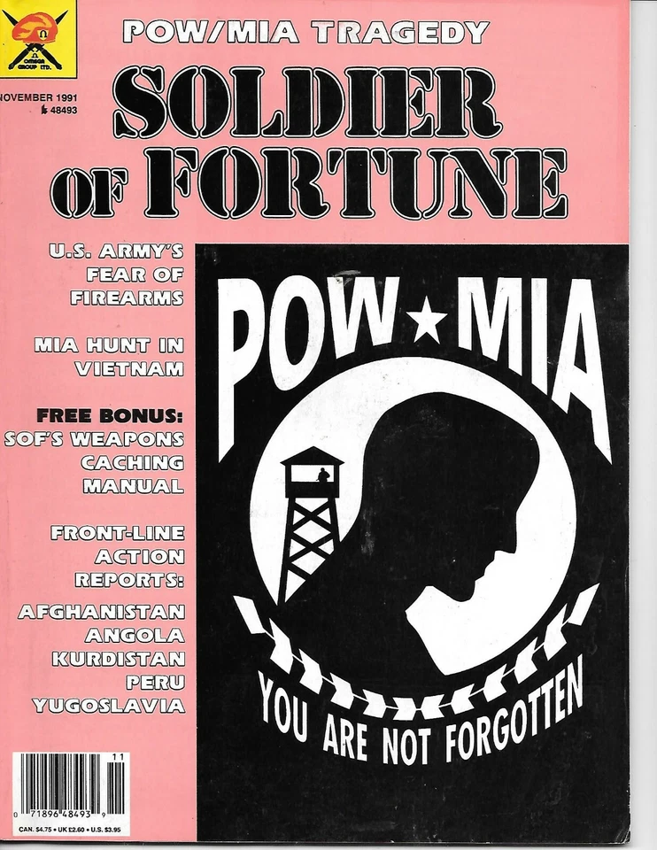 Soldier of Fortune magazine November 1991 - Image 1 of 1