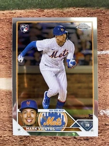 2023 Topps Chrome Rookie Mark Vientos #8 - New York Mets - Picture 1 of 2