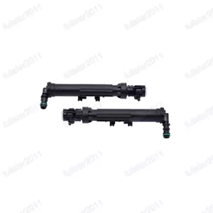 Pair New Headlight Washer Nozzle for Benz W166 2011-2015 Front Left + Right Side - Foto 1 di 4