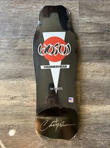 Christian Hosoi Hammerhead Skateboard Deck Autographed - Picture 1 of 5