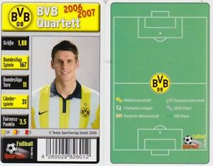 BVB Borussia Dortmund Quartett Kartenspiel 06/07 Bundesliga Karten Fußball OVP