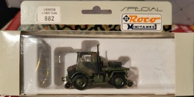 Roco 882 HO/1:87 Unimog 2-Weg Train BW Tarnfarbe/ Camouflage *Neuwertig* - Bild 1 von 2