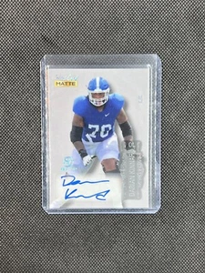 RARE ROOKIE CARD!!! DARIAN KINNARD - WILD CARD MATTE - AUTO - #'d /3 - Picture 1 of 4