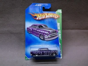 HOT WHEELS 2009 #49 TREASURE HUNT PURPLE CUSTOM 53 CHEVY BEL AIR 1953 CHEVROLET - Picture 1 of 3