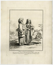 Antique Master Print-GENRE-RUSSIAN WOMEN-MARKET-Le Prince-1764