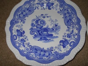 "Plato de cena Spode, colección Blue Room, serie Regency, ""mayo"", - Imagen 1 de 2