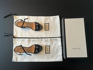 Gucci Sandaletten Gr. 36,5 schwarz (ungetragen/wie neu) - Bild 1 von 6