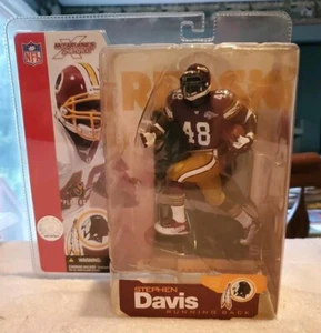 McFarlane Stephen Davis washington variante redskins action figure serie 5 - Foto 1 di 2