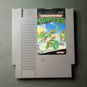 Teenage Mutant Ninja Turtles Nintendo NES 1989 Cartridge only, Clean, Tested, - Picture 1 of 3