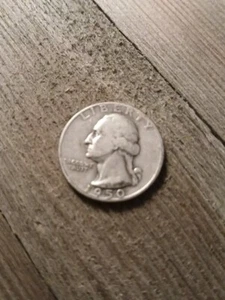 SILVER Quarter (D) 1950 Washington Rare Coin Money Collectible (Vintage) - Picture 1 of 13