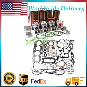 4JJ1 Engine Overhaul Rebuild Kit For Isuzu NPR NKR ELF Truck TFR Pickup New - Picture 1 of 9