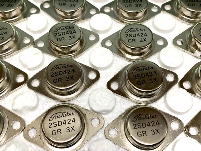 4 Pairs | Toshiba 2SB554 + 2SD424 PNP + NPN Transistors | FREE US Shipping - Image 1 of 4