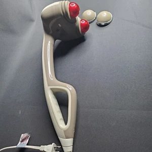 Homedics Massaggiatore Elettrico Portatile Full Body Macchina a Percussioni Bacchetta Calore Schiena - Foto 1 di 9