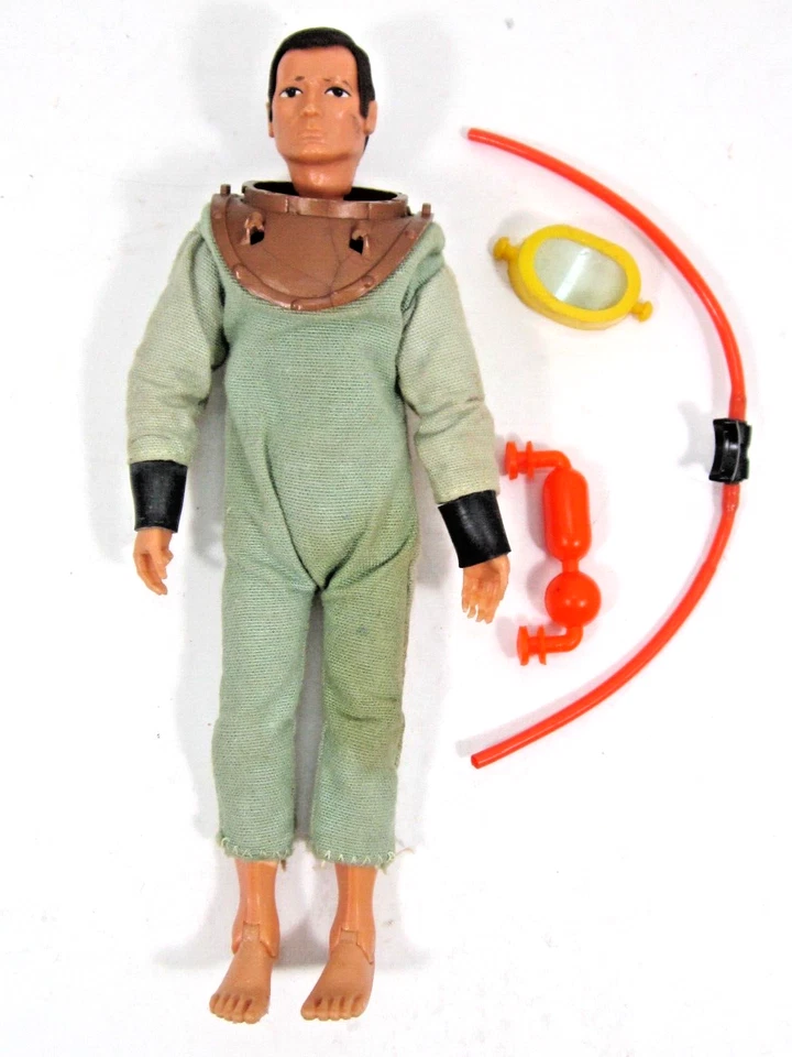 Madelman Deep Sea Diver Action Figure 2nd Generation Spain Vintage Rare 1970s - Image 1 of 4