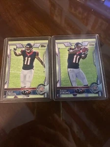 JAELEN STRONG TEXANS 2015 TOPPS PHOTO VARIATION RC #445 BOTH CARDS - Picture 1 of 4