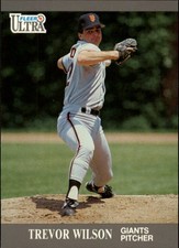 1991 Ultra Update Baseball #U-119 Trevor Wilson San Francisco Giants