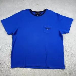 Polo Sport Ralph Lauren Hemd Herren XXL Blau Strick Tee Baumwolle Freizeit Klassisch - Bild 1 von 17