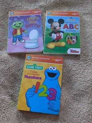 Lot Of 3 Leapfrog LeapReader Junior Books Disney And SS - Image 1 of 2