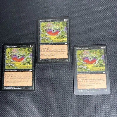 Odylic Wraith Weatherlight MTG Magic the Gathering Black English 3 - Image 1 of 4