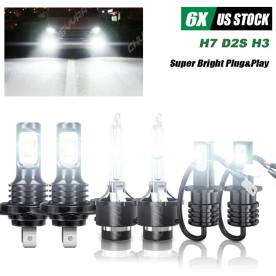 Kit de luces antiniebla de haz alto bajo Saab 9-3 HID/LED para 2004 2005-2007 Foto 1 de 4