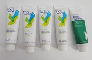(Lot Of 5) Maximum Strength Cracked Heel Cream 2.5 Oz Footworks Avon (NOS)*** - Picture 1 of 6