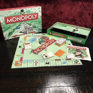 Monopoly Board Game Classic With Cat Complete very clean box Intact - Picture 1 of 6
