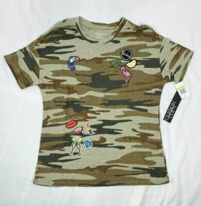Camiseta Carbon Copy Junior's Bordada Parcheada Camuflaje - M, L, XL - Imagen 1 de 2