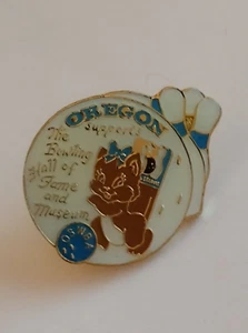 Pin de solapa OSWBA Oregon apoya el Salón de la Fama y Museo de los Bolos - Imagen 1 de 6