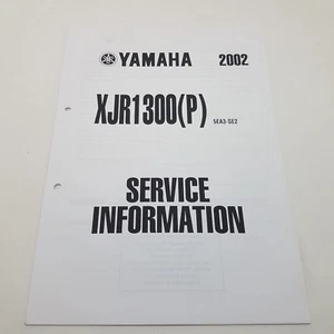 Yamaha Motorbike XJR1300(P) Factory Service Information 1st ed 2002 - Picture 1 of 4