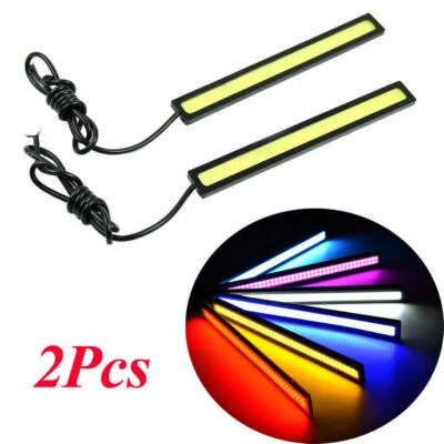 LED Car Interior Strip Lights Bar Lamp Car Van Caravan Boat 12V In 4 Color UK - Image 1 of 4