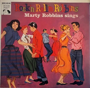 Marty Robbins - Rock'n Roll'n Robbins (Marty Robbins Sings) (LP) (Very Good Plus - Picture 1 of 4
