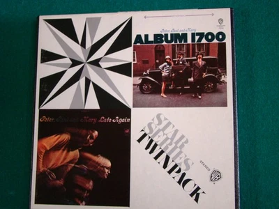 PETER PAUL & MARY ~ TWIN PACK ~ ALBUM 1700/LATE AGAIN ~ REEL TO REEL TAPE 3 3/4 Foto 1 de 4