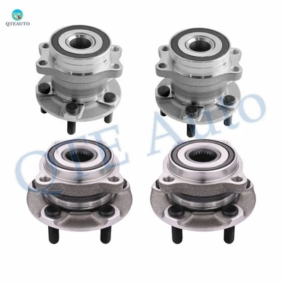 Set of 4 Front-Rear Wheel Hub Bearing Assembly For 2012 2013 Subaru Impreza 2.0L - Image 1 of 4