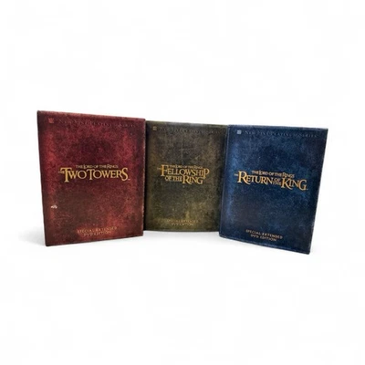 The Lord Of The Rings Dvd Boxed Sets 1 2 3 Special Extended Editions - Image 1 of 4