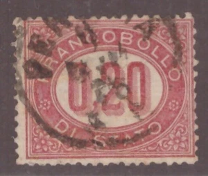 Italy Scott# O3 20c watermark 140 used - Picture 1 of 1