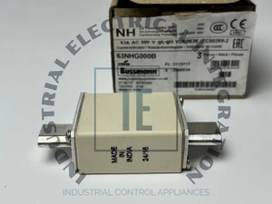 1PCS Brand NEW BUSSMANN Module 63NHG000B NH000 63A Quality Assurance 100% - Picture 1 of 7
