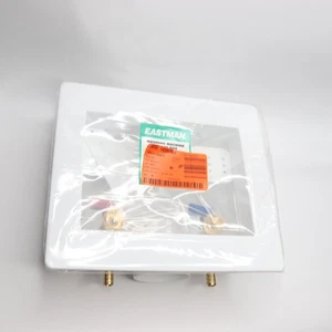 Eastman Center Drain Washing Machine Outlet Box Pex Connection White 1/2" 60250 - Picture 1 of 4