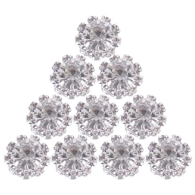  40 Pcs Kleid Knöpfe Schmuckknöpfe Für Kleidung Nähenknöpfe Strass - Bild 1 von 4