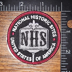 National Historic Sites NHS United States of America Travel Patch - Picture 1 of 1