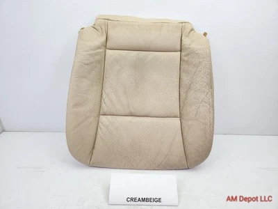 Capa almofada assento motorista dianteiro esquerdo bege creme 2008 BMW 535i 535xi 528i E60 - Imagem 1 de 4