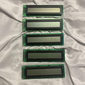 Optrex LOT of 5 LCD Displays DMC Series 24227 N-B-24 -F38 - Picture 1 of 3