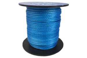 1.5MM X 50M Blue Dyneema® Fiber Synthetic Fishing/Winch/Yacht Marine rope 380kg - Picture 1 of 1