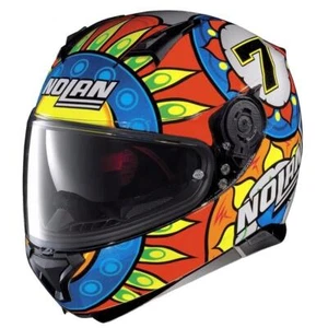 Nolan N87 Gemini Replica N-Com Motorcycle Helmet Chaz Davies Race Rep Lid - Picture 1 of 7