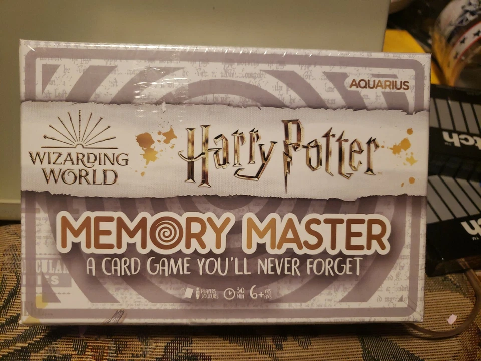 Harry Potter Theme - Memory Master Card Game - Test Your Memory NEW/Sealed - Image 1 of 1